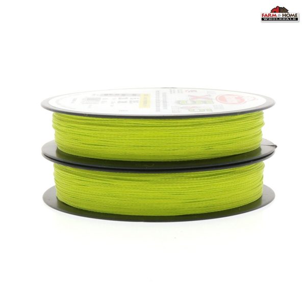 2) Berkley X5 Braided Fishing Line 65 Lb Test 328 Yards Flame Green ~ New –  Premium Quality Fishing Line & Leaders – Authenticity Guaranteed